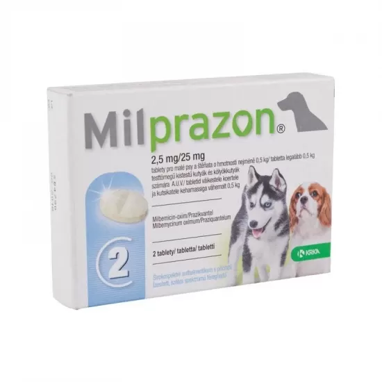 Milprazon 2,5mg/25mg tabletta