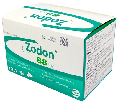 Zodon 88mg rágótabletta kutyáknak