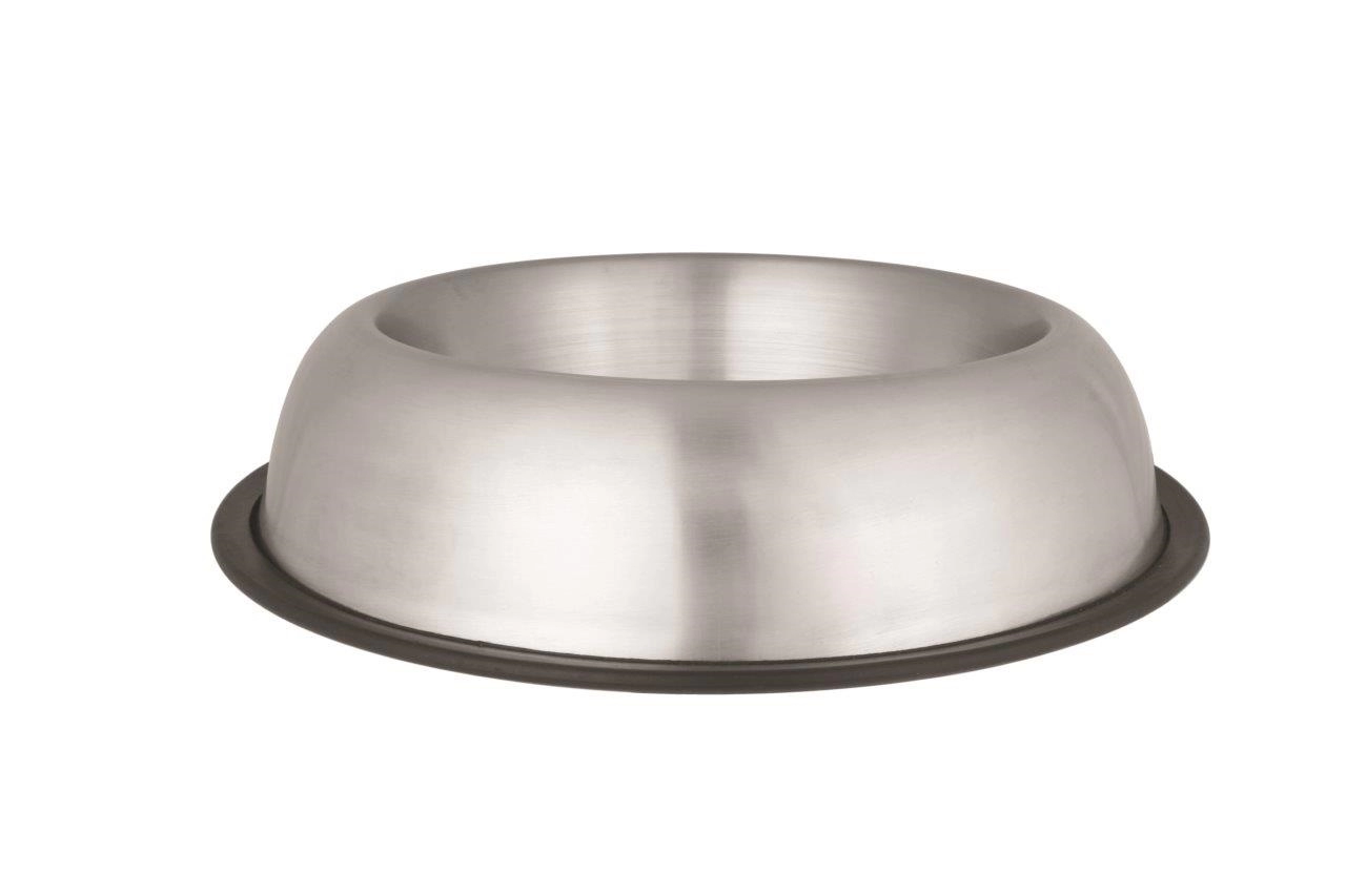 Tál Fém Etető Gumiperemes 0,525L/15,5cm