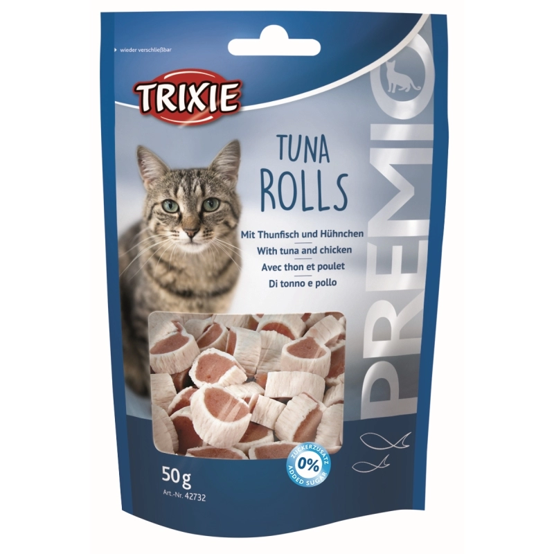 TRIXIE JUTALOMFALAT MACSKÁNAK PREMIO TONHAL TEKERCS 50GR