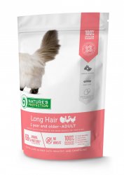 Natures Protection Cat Adult Long Hair Poultry 400g