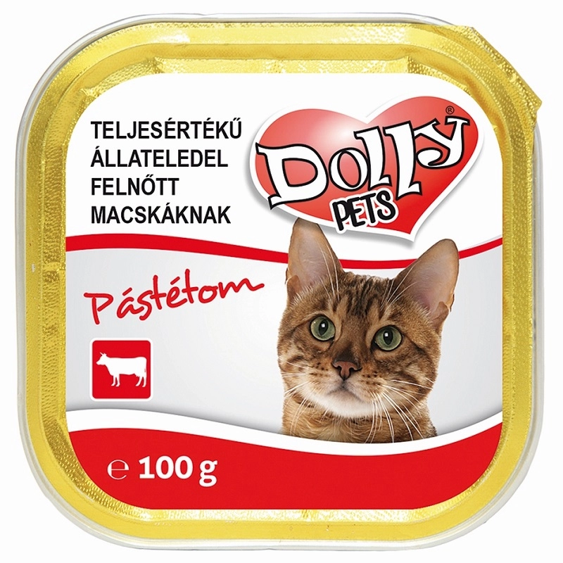 Dolly Cat Alutálka Marhás 100gr Új