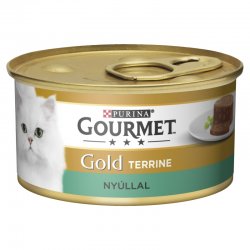 Gourmet Gold Terrine nyúllal nedves macskaeledel konzervben 85g