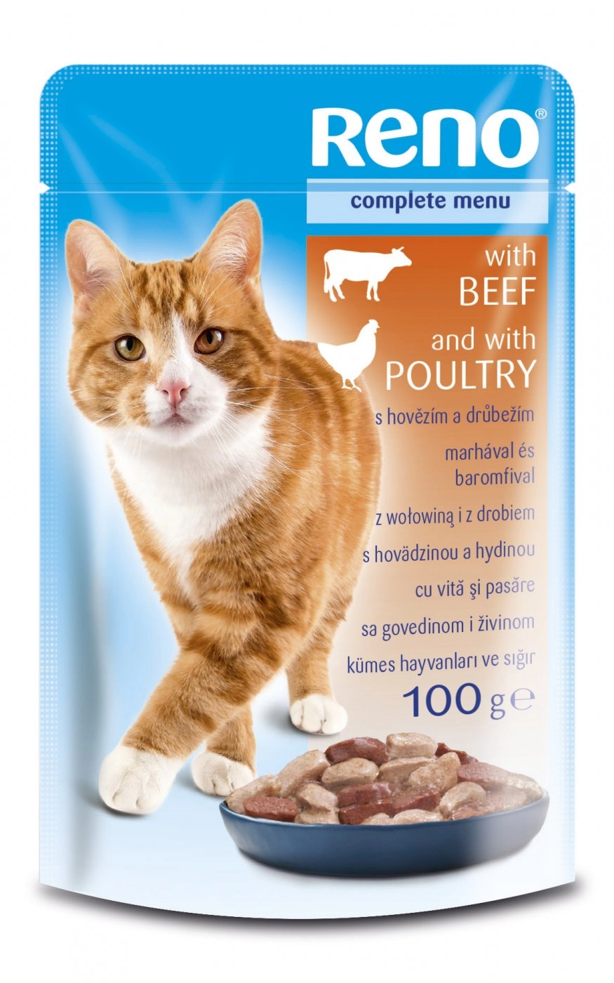 Reno alutasak Macska marha-szárnyas 100gr