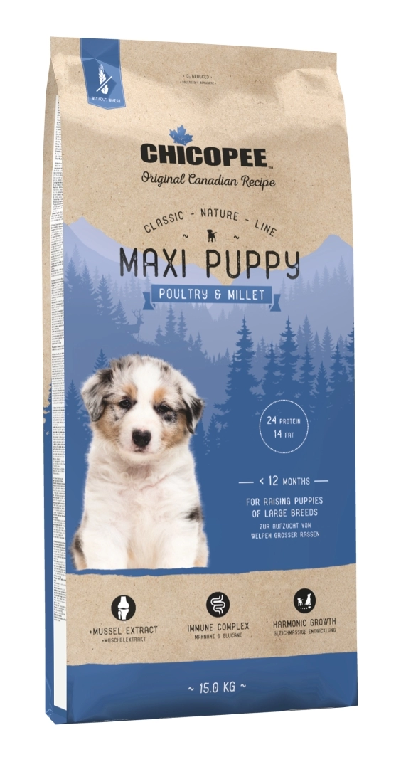 Chicopee CNL Puppy Poultry&Millet Maxi 15kg