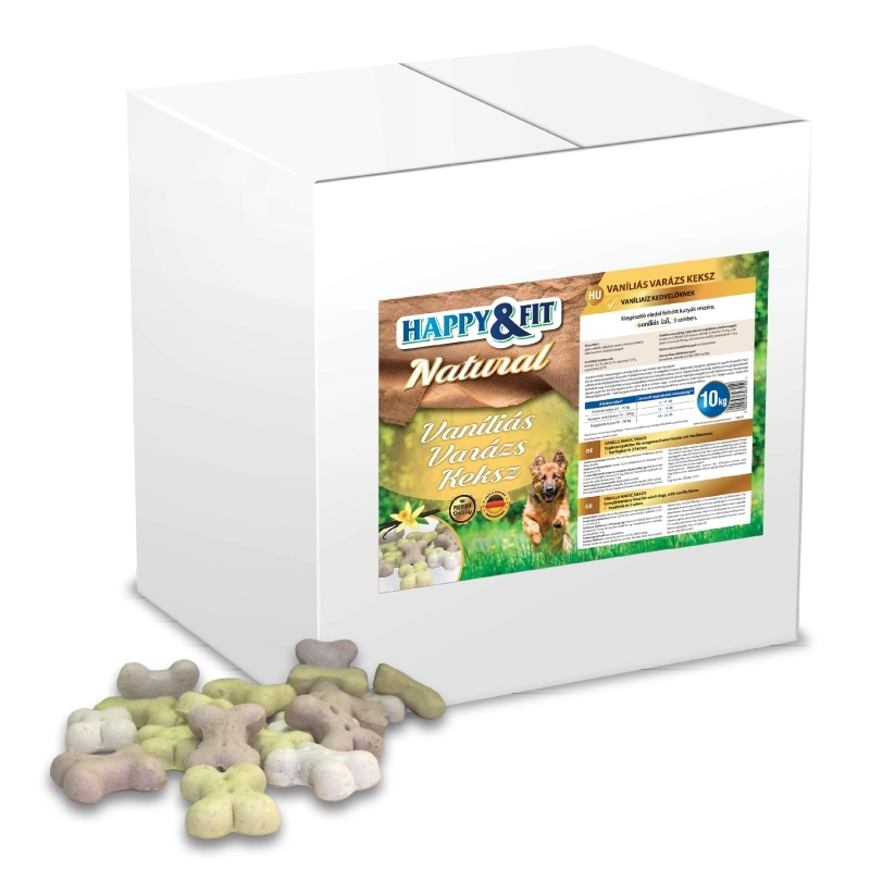 Happy&Fit Natural Vaníliás Varázs Keksz 10kg