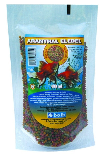 Bio-lio Haltáp Aranyhal Eledel 400ml