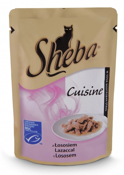 Sheba alutasak lazac 85gr