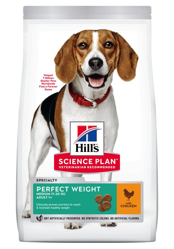 Hills SP Canine Adult Perfect Weight Medium 2 kg
