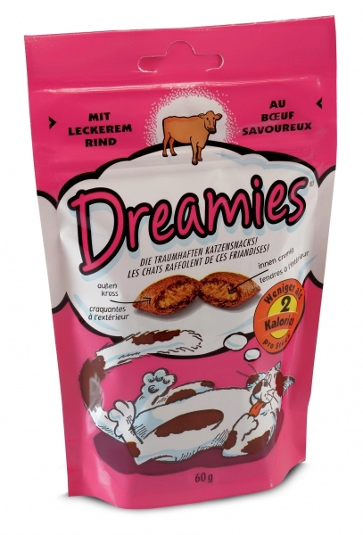 Dreamies jutalomfalat marha 60gr