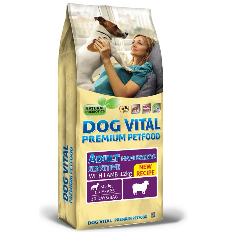 Dog Vital Adult Sensitive Lamb Maxi 12kg