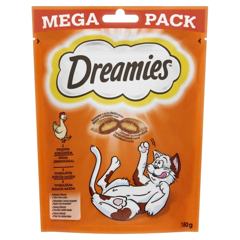 Dreamies jutalomfalat Mega Csirke 180gr