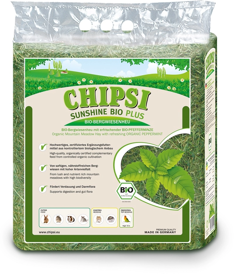Chipsi Széna Bio Borsmenta 600g