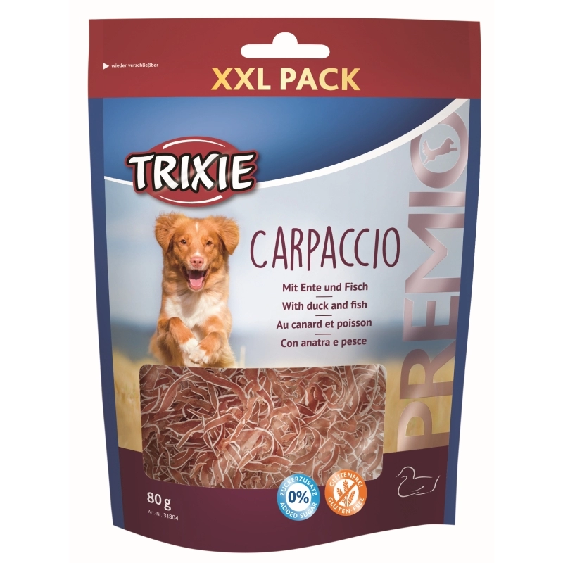 Jutalomfalat Premio Carpaccio kacsával és hallal 80g