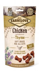 Carnilove Cat Semi Moist Snack Chicken with thyme - Csirke kakukkfűvel 50g