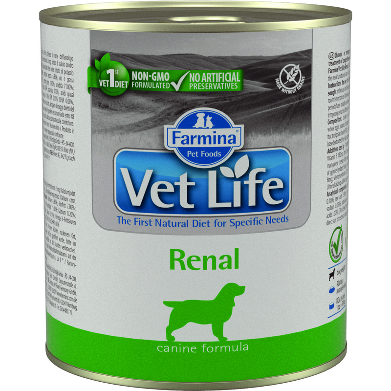 Vet Life Natural Diet Dog konzerv Renal 300g