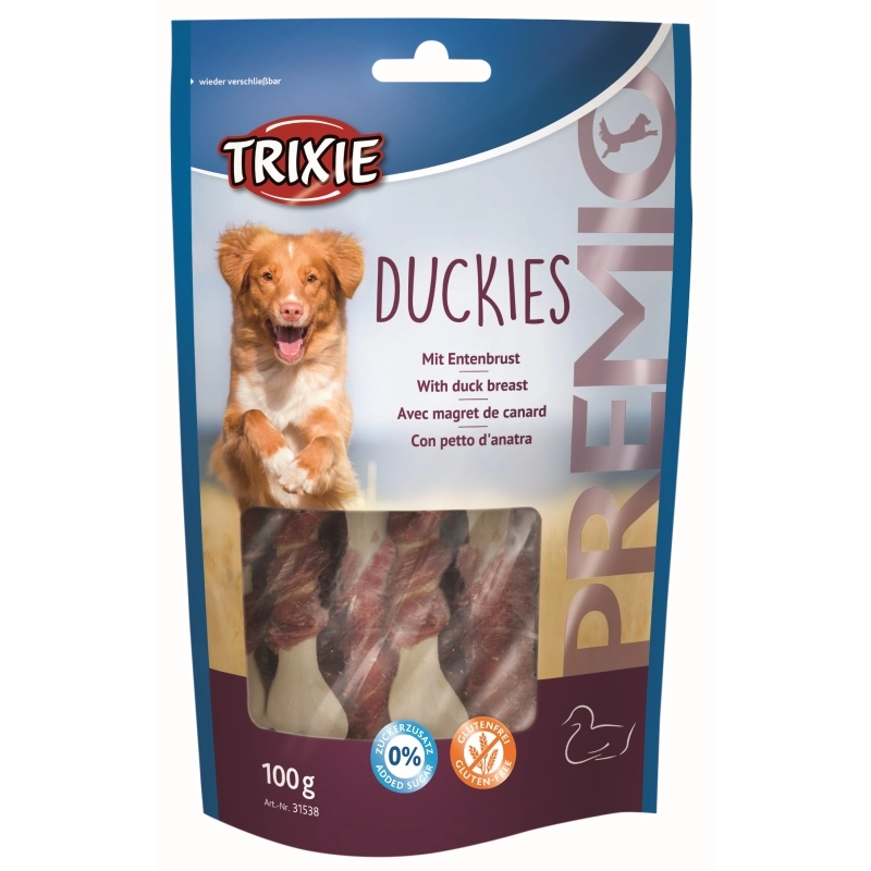 Jutalomfalat Premio Duckies Light 100g