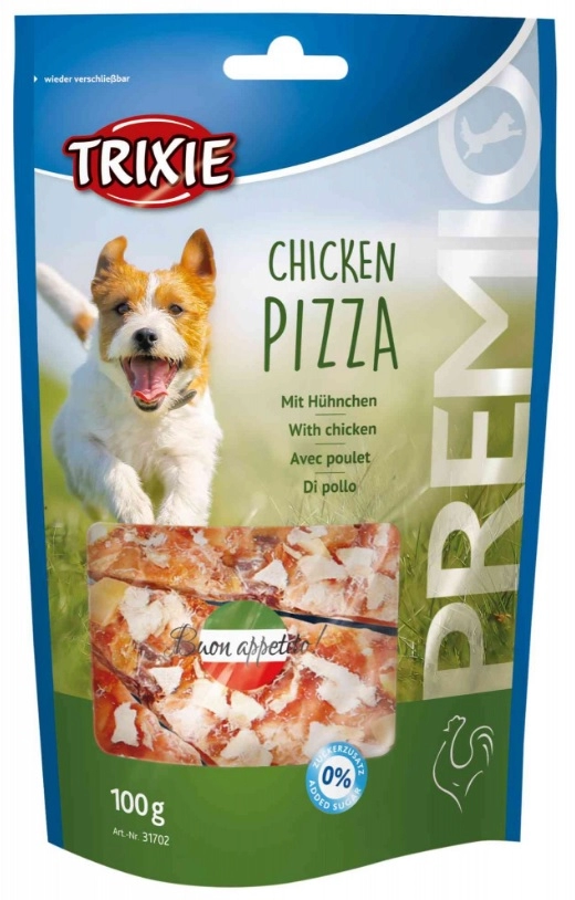 Jutalomfalat Premio Csirkés Pizza 100g