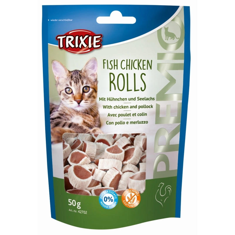 Jutalomfalat Premio csirkés rolls 50gr