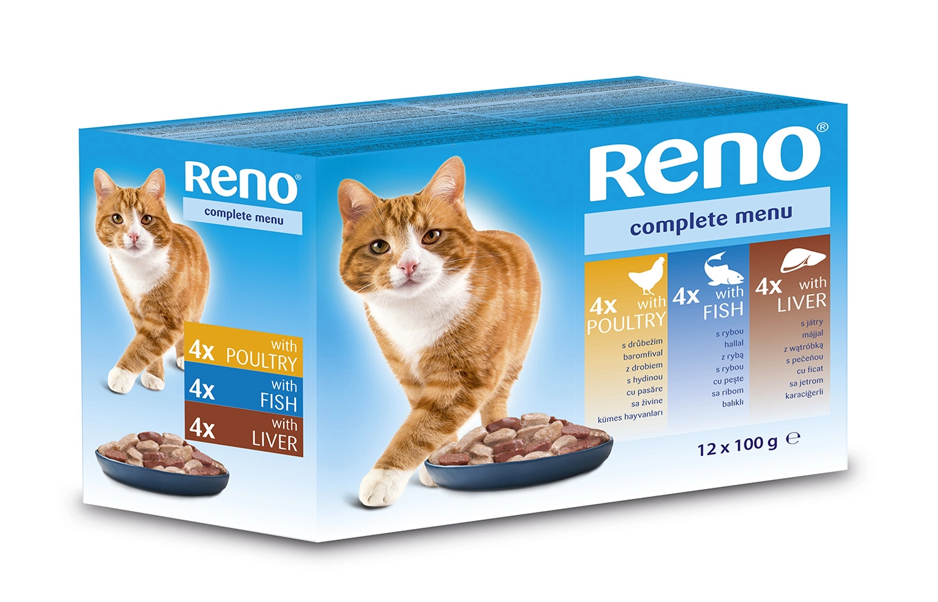 Reno alutasak Macska vegyes-íz 12x100gr