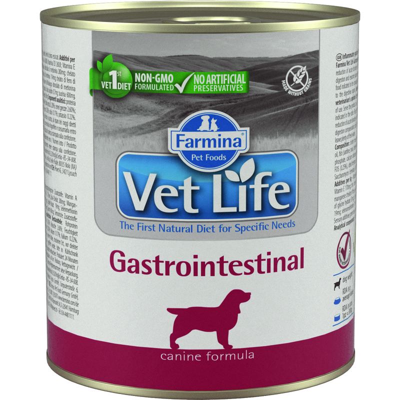 Vet Life Natural Diet Dog konzerv Gastrointestinal 300g