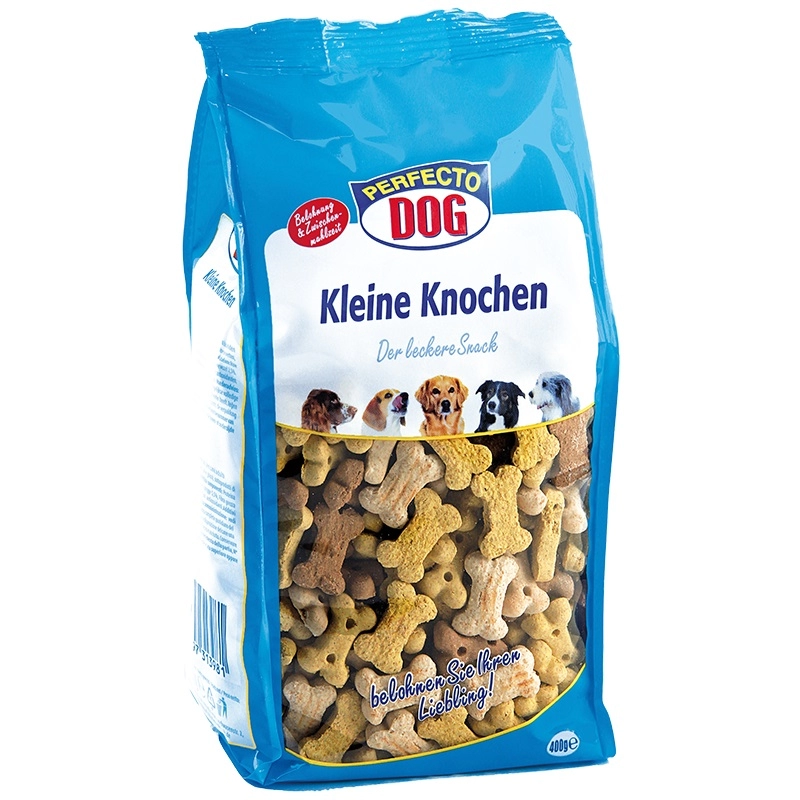 Perfecto Dog Jutalomfalat Keksz Kis Csontok 400g