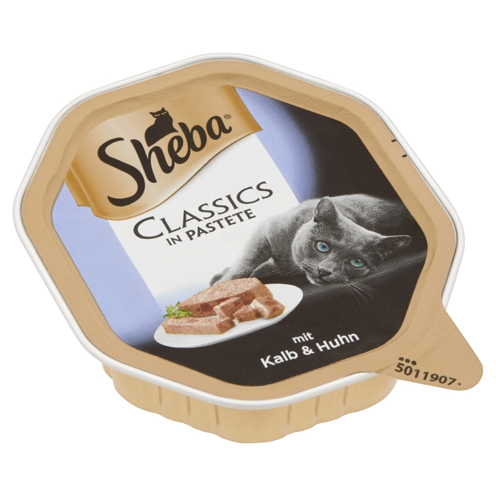Sheba alutálca borjú-csirke 85gr