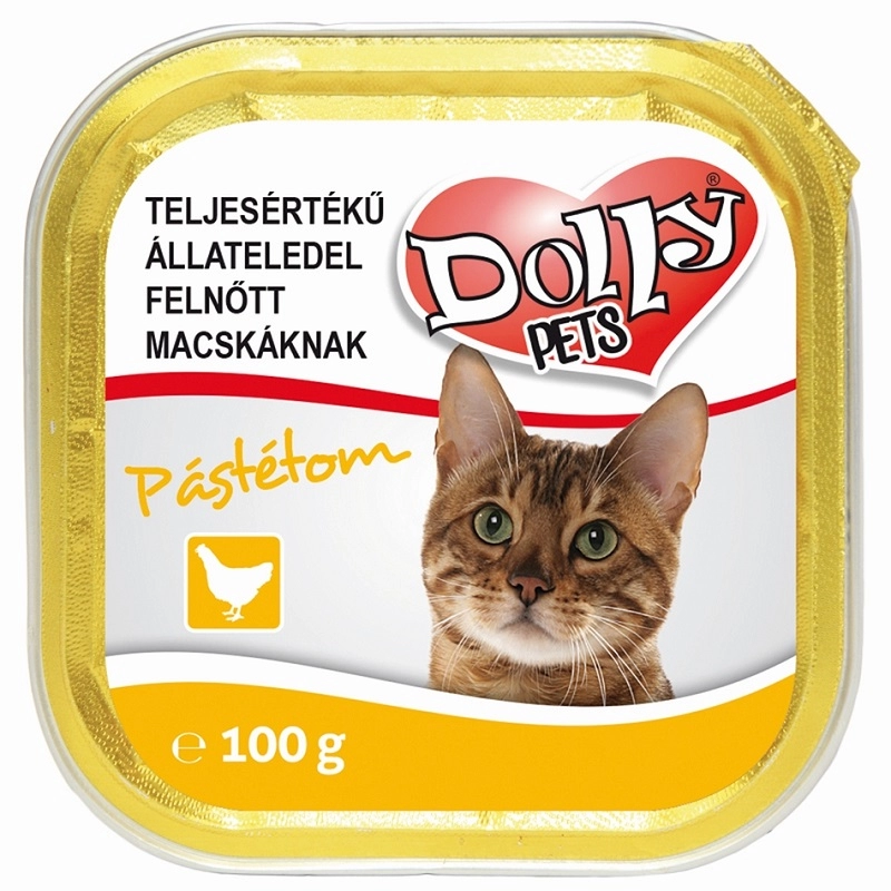 Dolly Cat Alutálka Baromfi 100gr Új