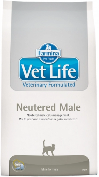 Vet Life Natural Diet Cat Neutered Male Cat 2kg
