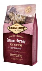 Carnilove Cat Kitten Salmon&Turkey – Lazac&Pulyka - Healthy Growth 2kg