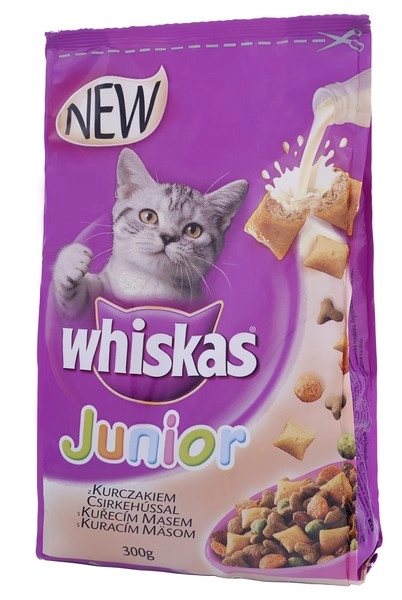 Whiskas száraz Junior csirke 300gr