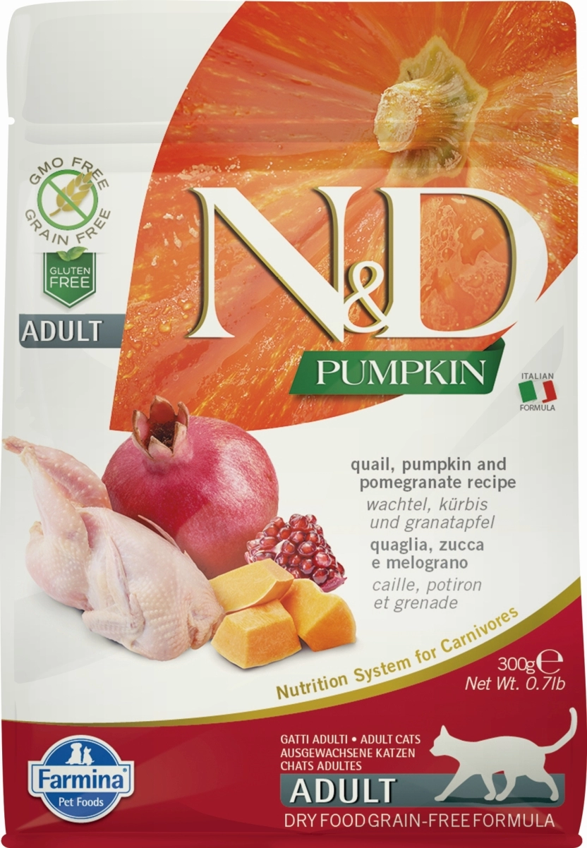 N&D Cat Pumpkin fürj 300g