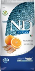 N&D Cat Ocean hering&narancs adult 10kg