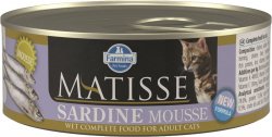 Matisse konzerv Mousse Szardínia 85g