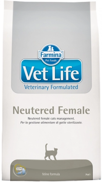 Vet Life Natural Diet Cat Neutered Female Cat 2kg
