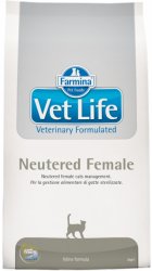 Vet Life Natural Diet Cat Neutered Female Cat 2kg