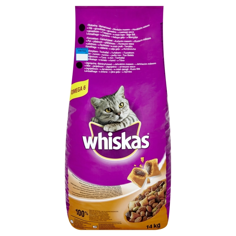 Whiskas száraz Tonhal 14kg