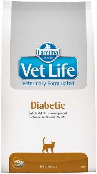 Vet Life Natural Diet Cat Diabetic 2kg