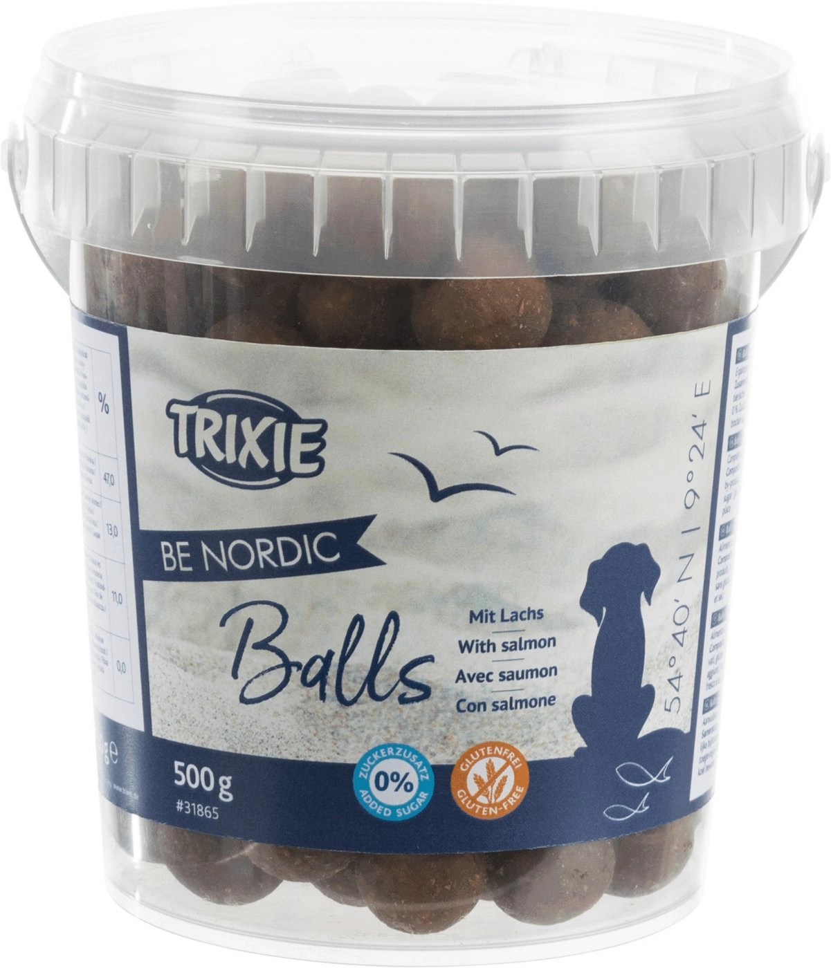 Jutalomfalat Be Nordic Lazacos Labdák, 500g