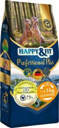 Happy&Fit Professional Plus Puppy&Junior Fresh Poultry&Rice Large 18 Kg