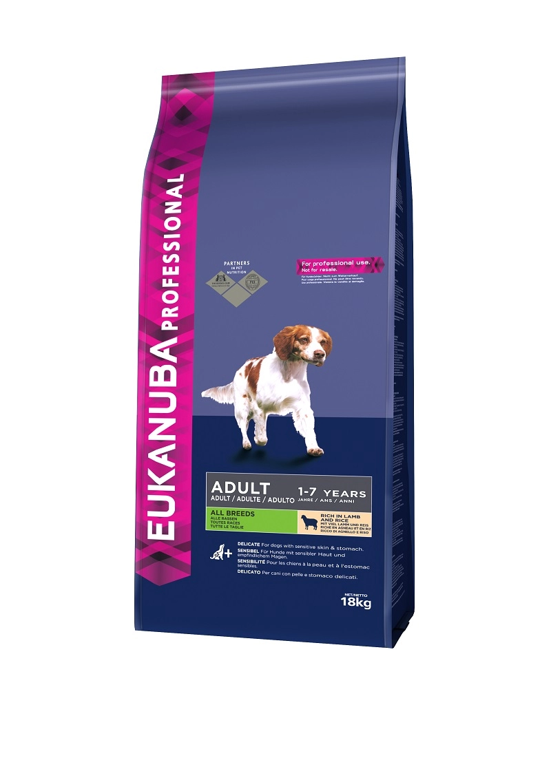 Eukanuba Adult Small&Medium Lamb & Rice 18kg