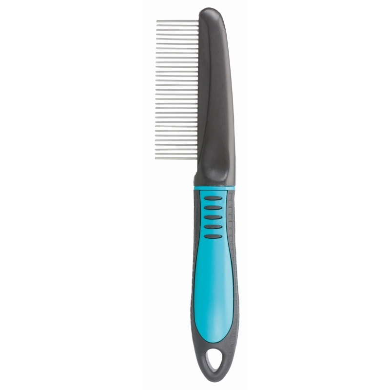 Fém fésű Közepes Fogú Kutya,Macska 22cm