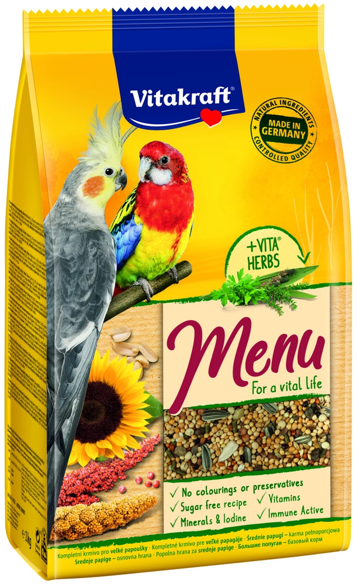 Vitakraft Menu Vital Nimfapapagáj 1kg