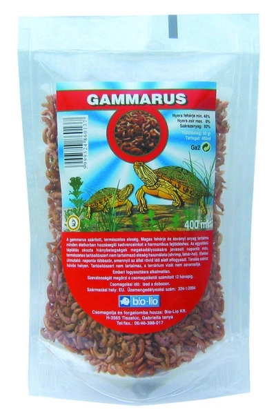 Bio-lio Teknőstáp Gammarus 400ml