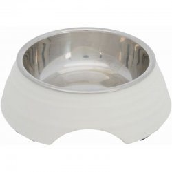 Tál Fém/Melamin Csúszásmentes Fehér