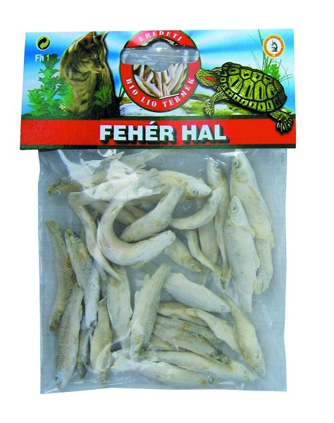 Bio-lio Teknőstáp Fehér Hal Tasakos 10g