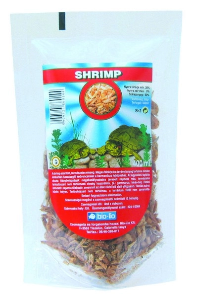 Bio-lio Teknőstáp Shrimp 400ml
