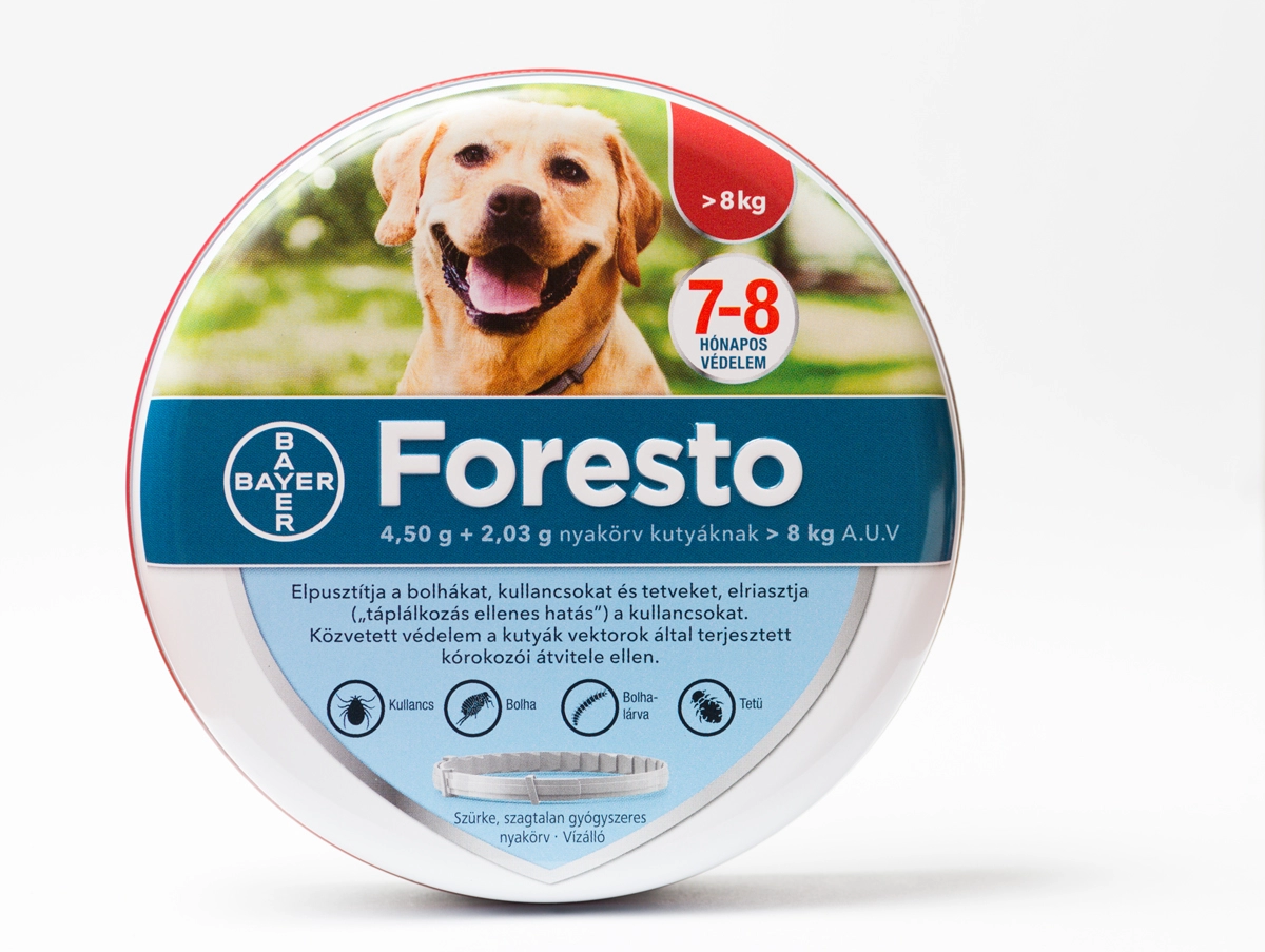 Foresto bolhanyakörv nagytestű kutya 8 kg felett 70 cm