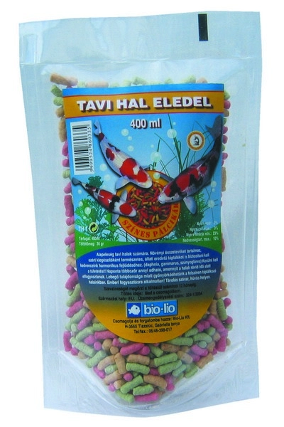 Bio-lio Haltáp Tavi Hal Eledel 400ml