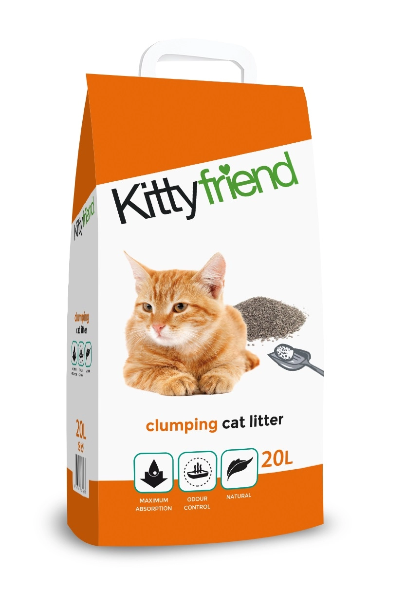 Kitty Friend macskaalom Clumping csomósodó bentonit 20l